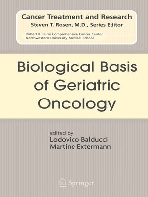 cover image of Biological Basis of Geriatric Oncology